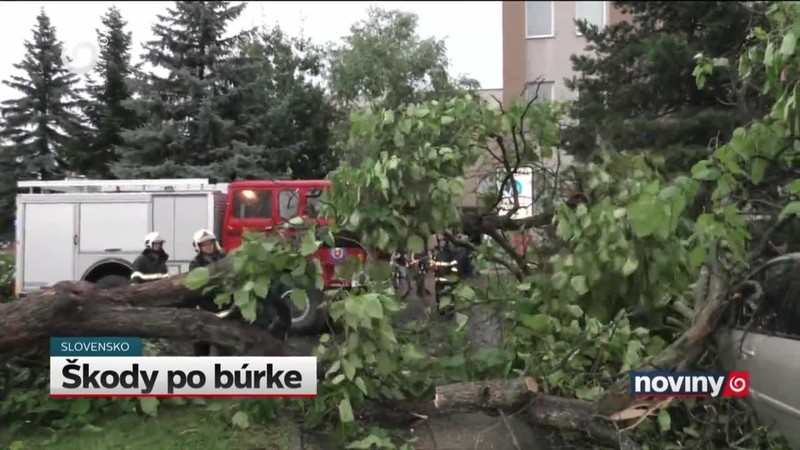 Škody po búrke