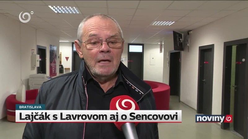 Lajčák s Lavrovom aj o Sencovovi