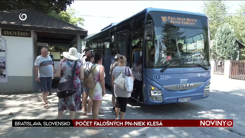 POČET FALOŠNÝCH PN-NIEK KLESÁ