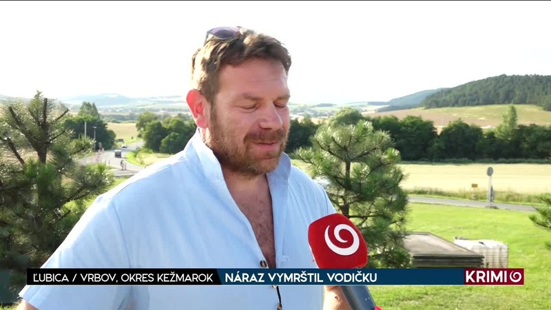 NÁRAZ VYMRŠTIL VODIČKU