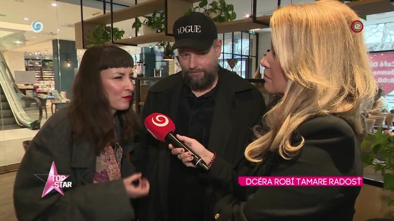 Dcéra robí Tamare radosť