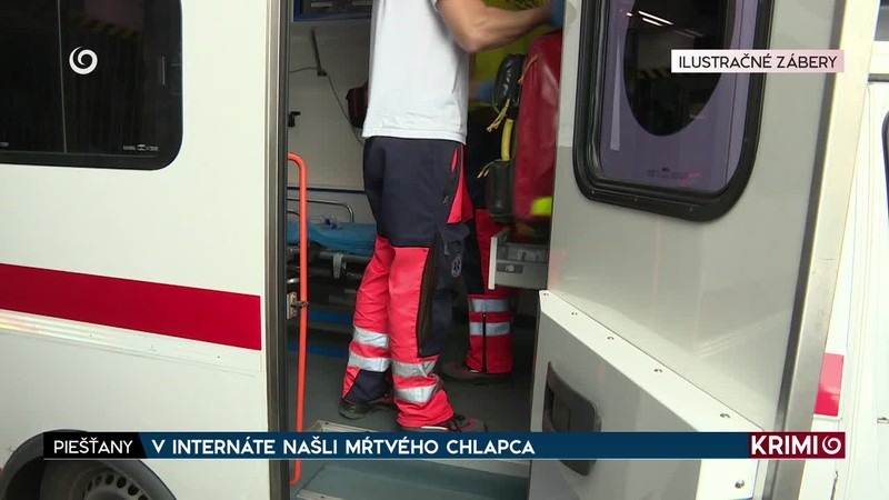V INTERNÁTE NAŠLI MŔTVÉHO CHLAPCA