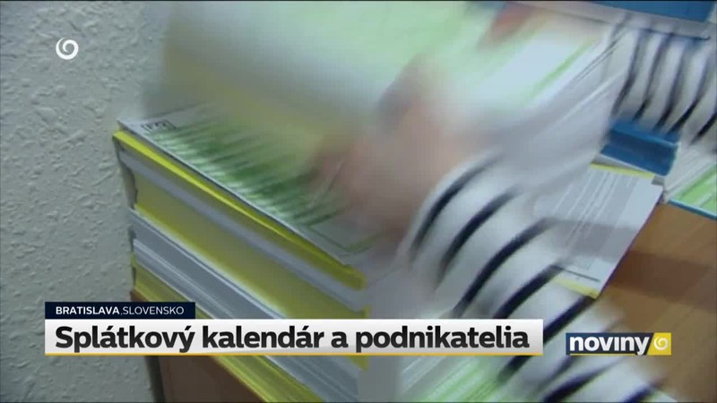 Splátkový kalendár a podnikatelia