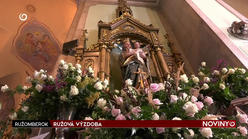 RUŽOVÁ VÝZDOBA