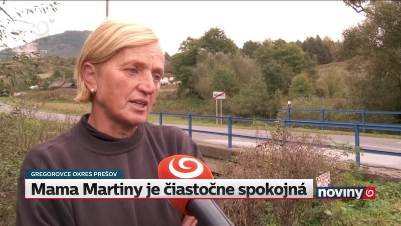 Mama Martiny je čiastočne spokojná