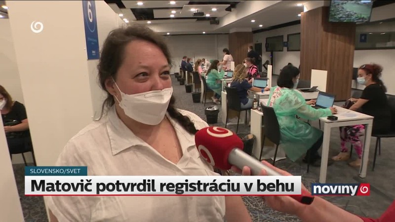 Matovič potvrdil registráciu v behu