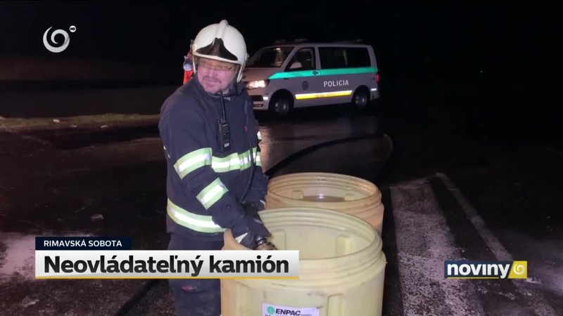 Neovládateľný kamión