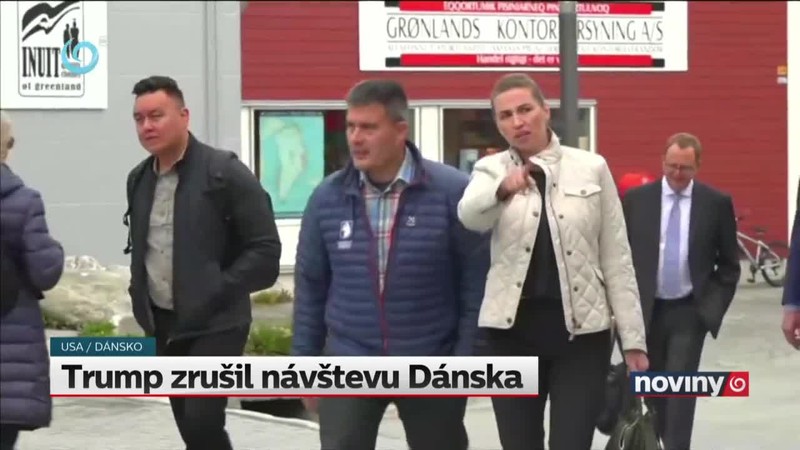 Trump zrušil návštevu Dánska