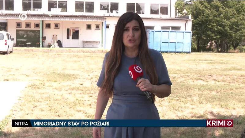 MIMORIADNY STAV PO POŽIARI