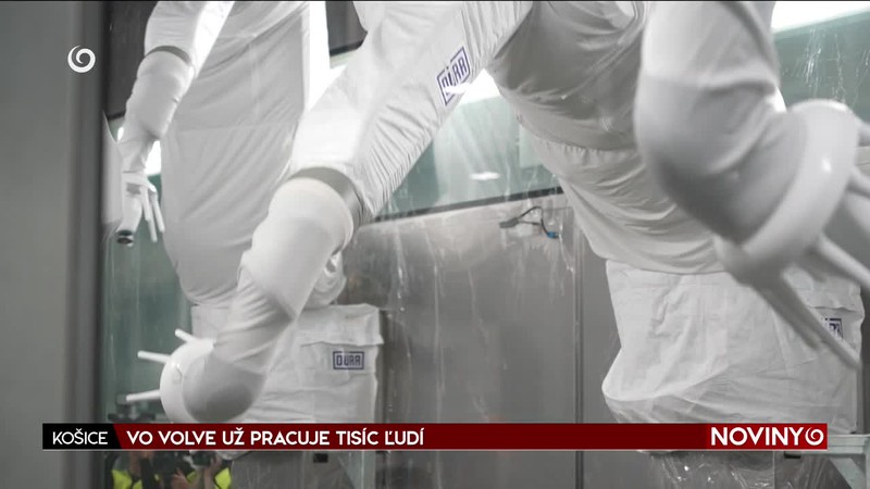 VO VOLVE UŽ PRACUJE TISÍC ĽUDÍ