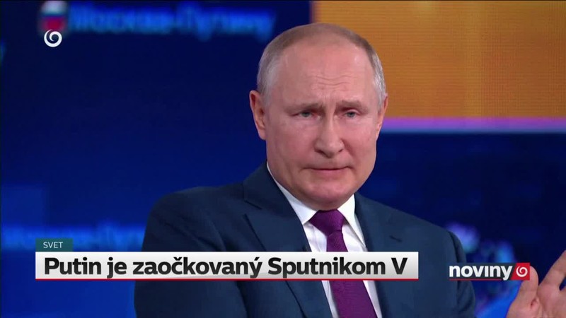 Putin je zaočkovaný Sputnikom V