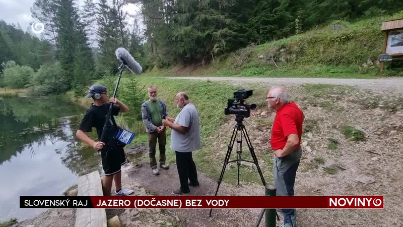 JAZERO (DOČASNE) BEZ VODY