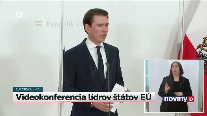 Videokonferencia lídrov štátov EÚ