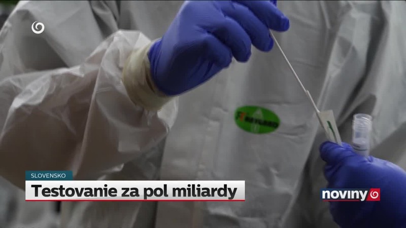 Testovanie za pol miliardy