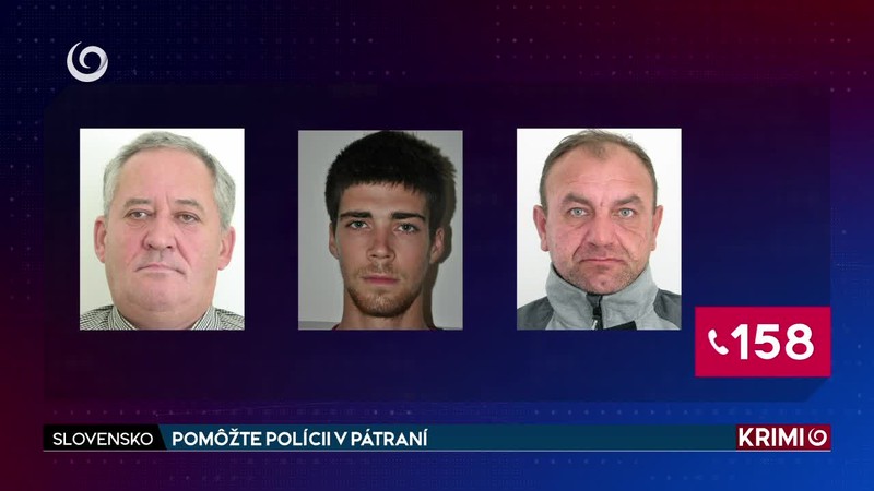 POMÔŽTE POLÍCII V PÁTRANÍ