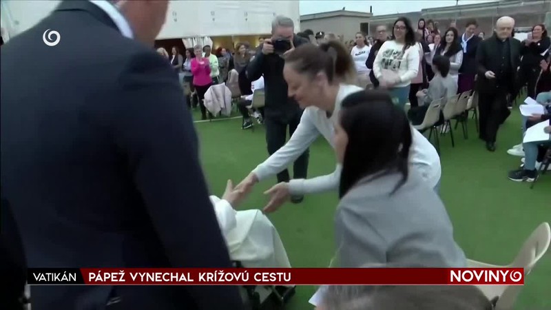 PÁPEŽ VYNECHAL KRÍŽOVÚ CESTU