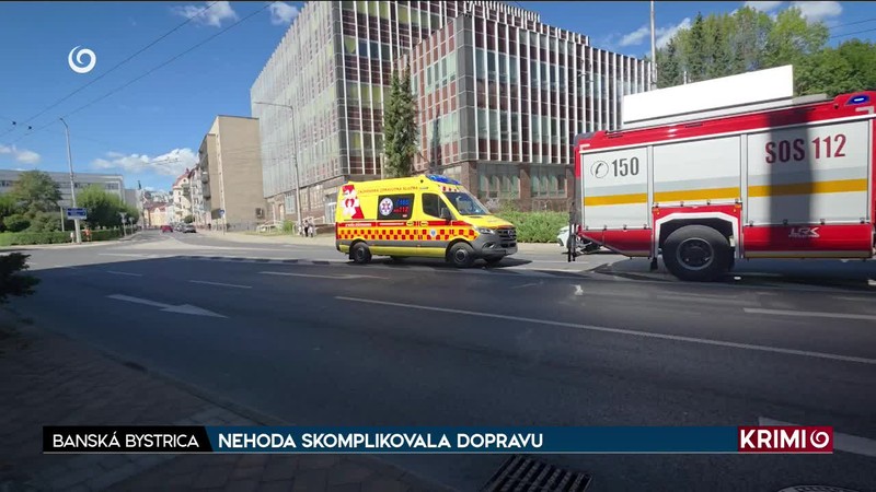 NEHODA SKOMPLIKOVALA DOPRAVU