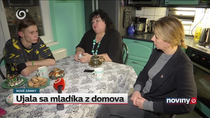 Ujala sa mladíka z domova