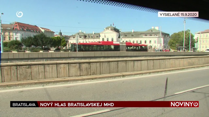 NOVÝ HLAS BRATISLAVSKEJ MHD