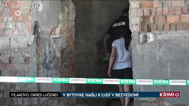 V BYTOVKE NAŠLI 6 ĽUDÍ V BEZVEDOM