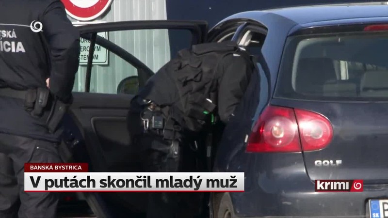 V putách skončil mladý muž