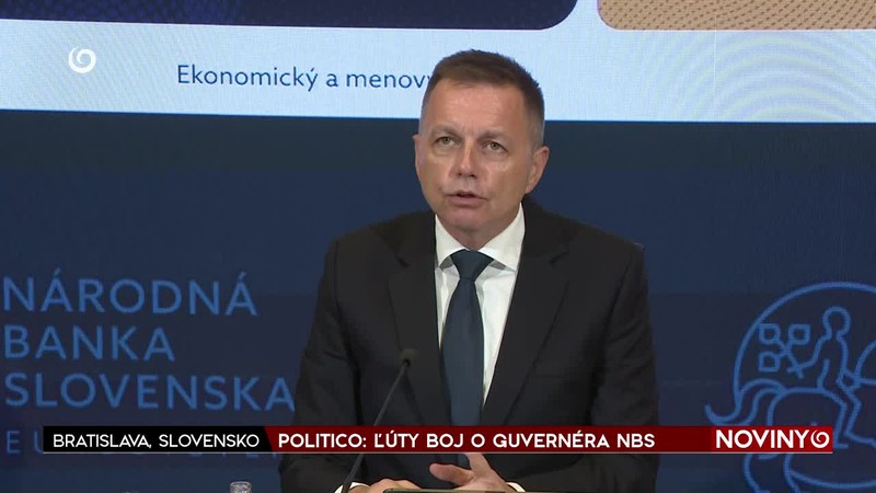 POLITICO: ĽÚTY BOJ O GUVERNÉRA NBS