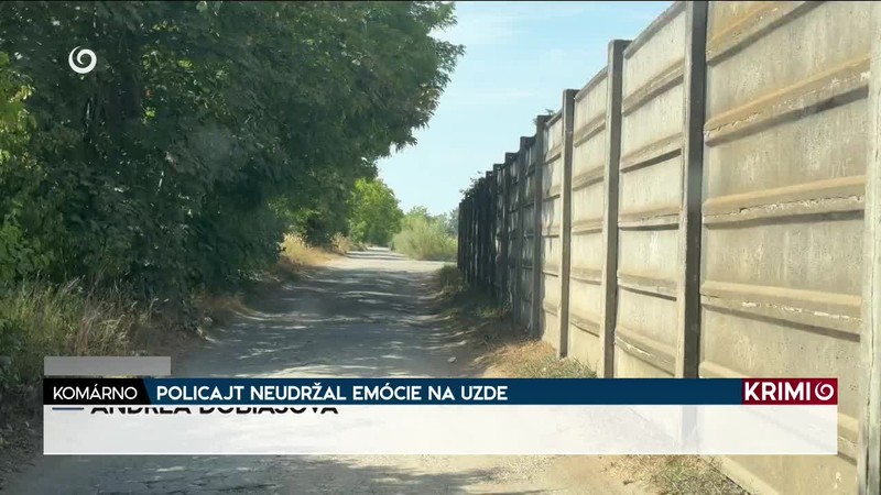 POLICAJT NEUDRŽAL EMÓCIE NA UZDE