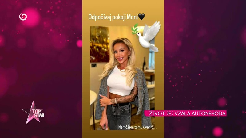 ŽIVOT JEJ VZALA AUTONEHODA