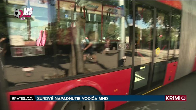 SUROVÉ NAPADNUTIE VODIČA MHD