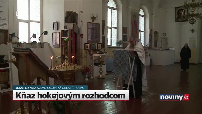 Kňaz hokejovým rozhodcom
