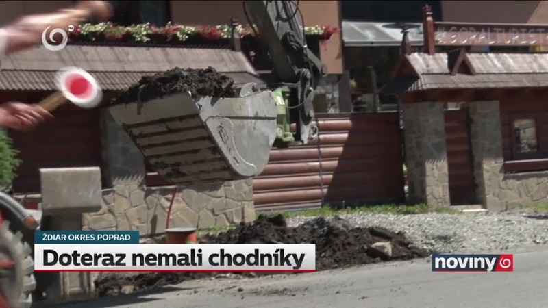 Doteraz nemali chodníky