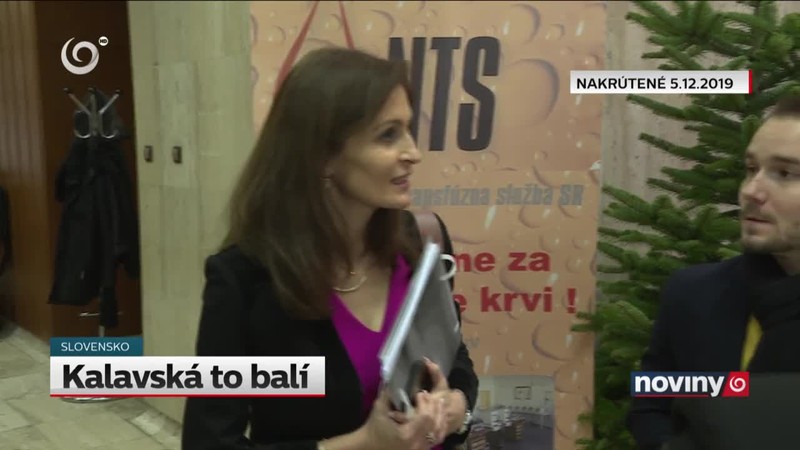 Kalavská to balí