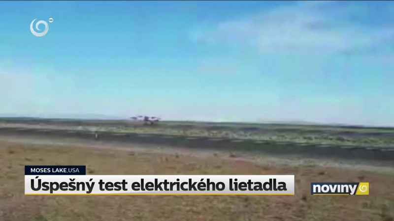 Úspešný test elektrického lietadla