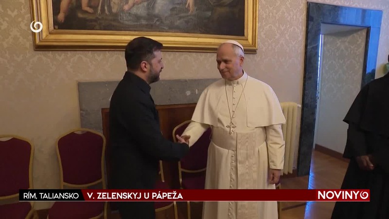 V. ZELENSKYJ U PÁPEŽA