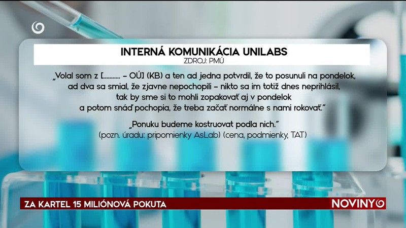 ZA KARTEL 15 MILIÓNOVÁ POKUTA
