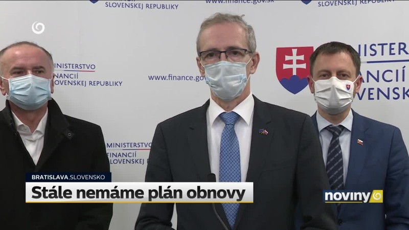 Stále nemáme plán obnovy