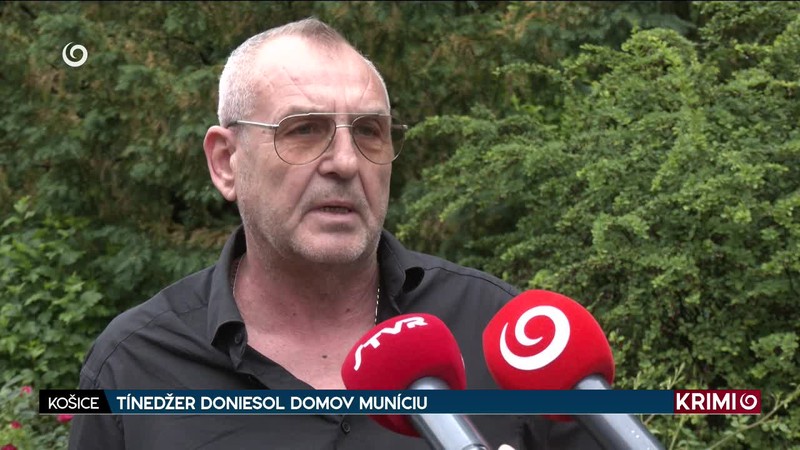 TÍNEDŽER DONIESOL DOMOV MUNÍCIU