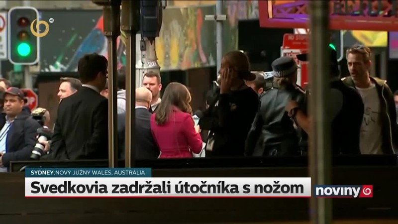 Svedkovia zadržali útočníka s nožom