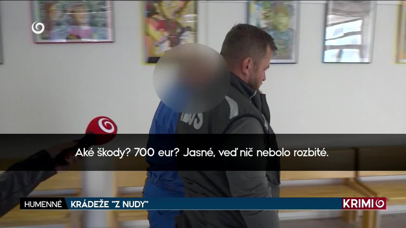 KRÁDEŽE "Z NUDY"