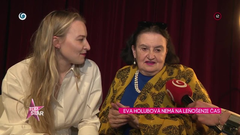 Eva Holubová nemá na leňošenie čas