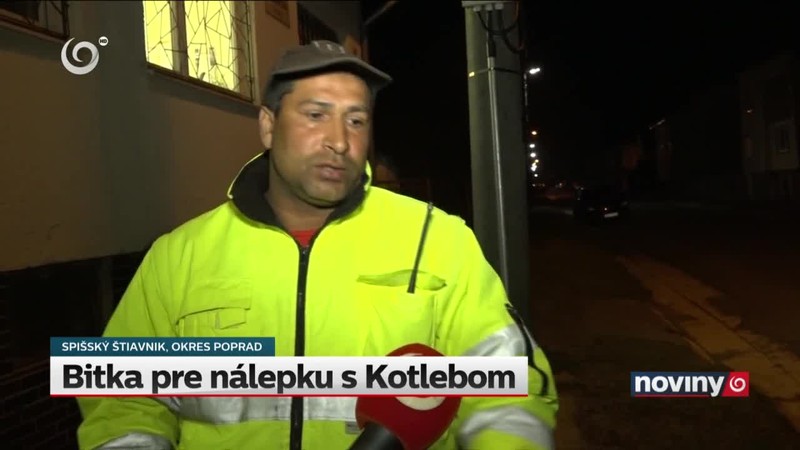 Bitka pre nálepku s Kotlebom