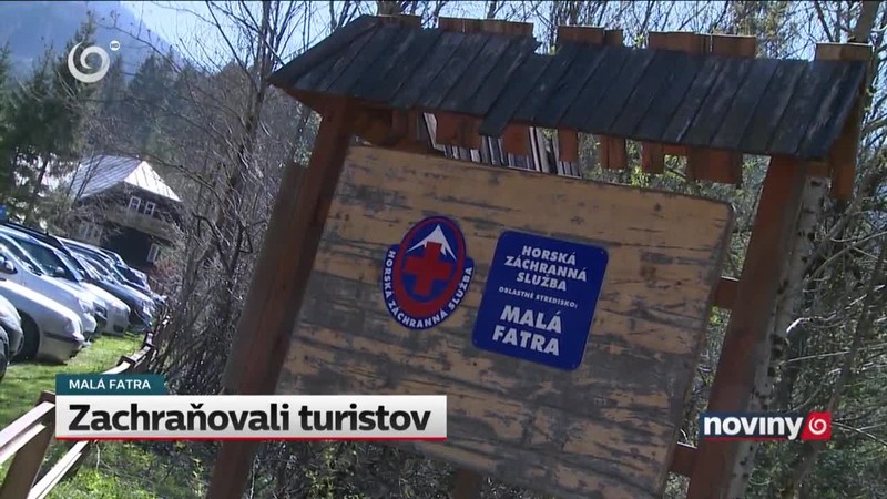 Zachraňovali turistov