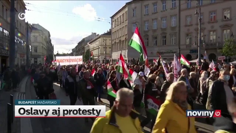Oslavy aj protesty