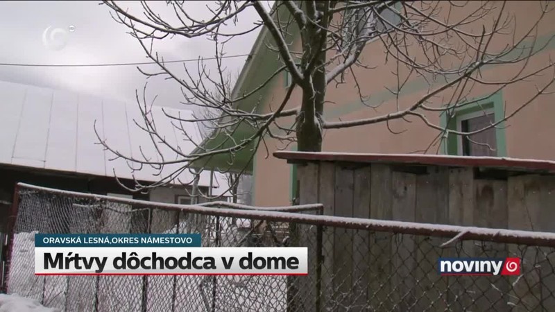 Mŕtvy dôchodca v dome