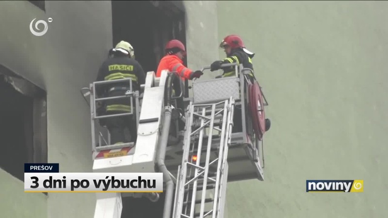 3 dni po výbuchu