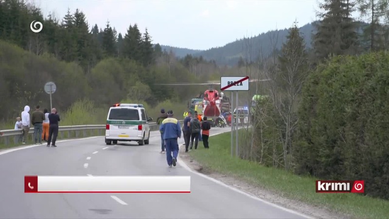 Vodič auta utrpel vážne zranenia