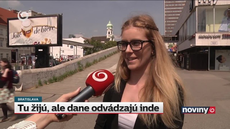 Tu žijú, ale dane odvádzajú inde