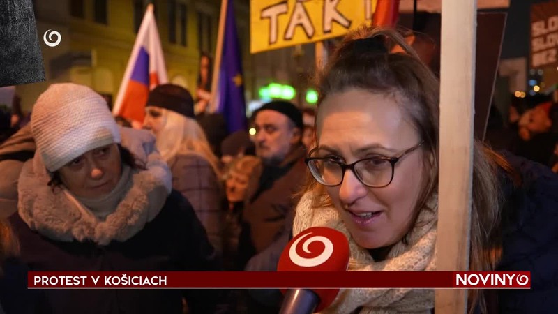 PROTEST V KOŠICIACH