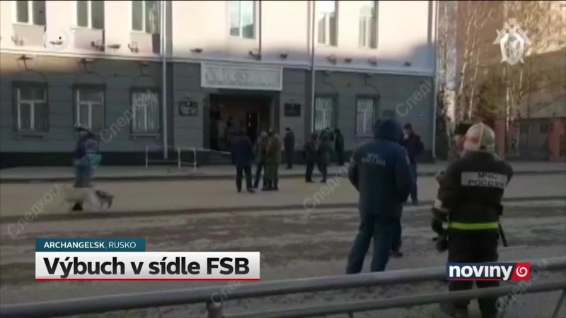 Výbuch v sídle FSB