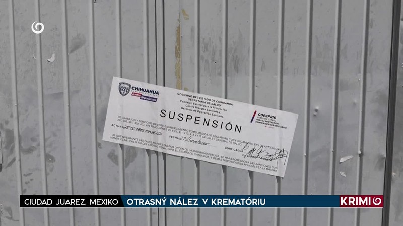 OTRASNÝ NÁLEZ V KREMATÓRIU